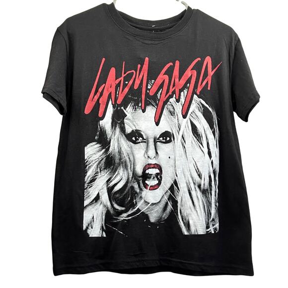 Lady Gaga Born This Way Vampire Merch Pop Start Shirt Small 2025 - Picture 1 of 5
